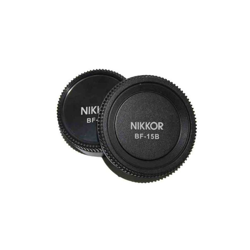 Pixel Protezione Antipolvere Copriobiettivo posteriore BF-15L + Copriobiettivo anteriore BF-15B per Nikon