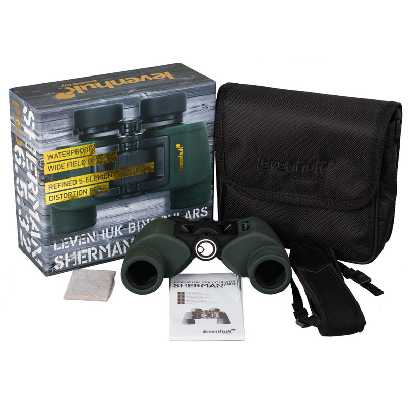 Levenhuk Binocolo Sherman PRO 6.5x32