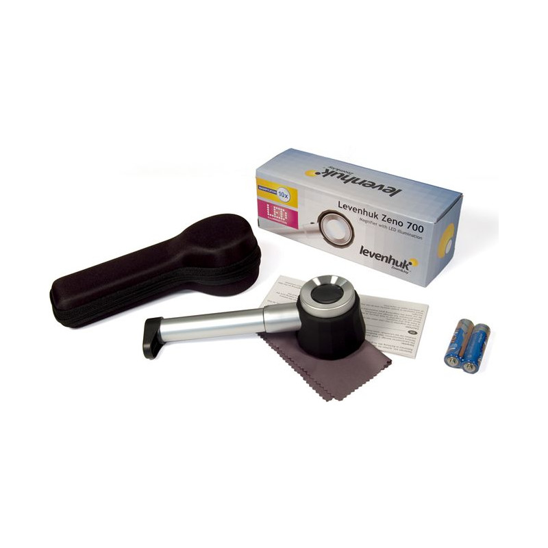 Levenhuk Lente d`Ingrandimento Zeno 700 10x, 30mm LED