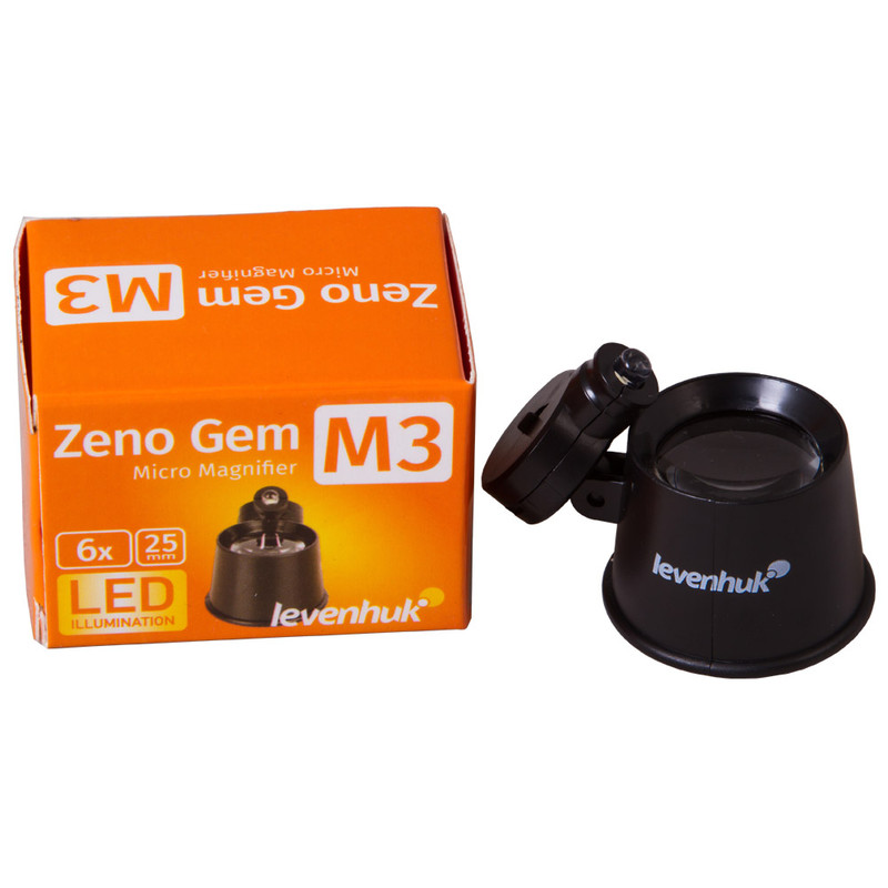 Levenhuk Lente d`Ingrandimento Zeno Gem M3