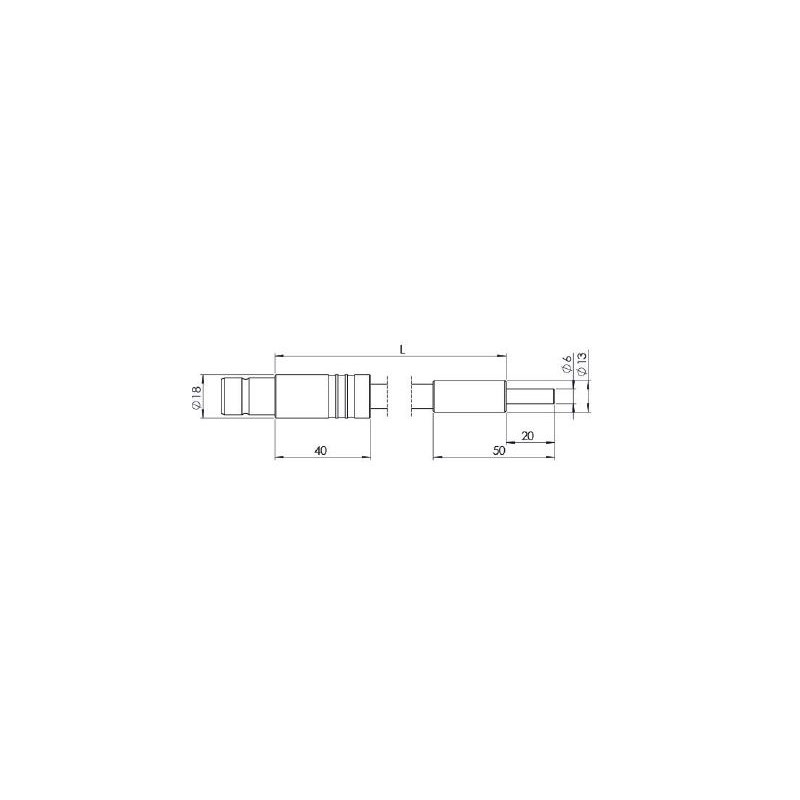 StarLight Opto-Electronics GLF1-1600-4.5, 1 braccio, lunghezza braccio 1600 mm, diametro attivo 4,5 mm