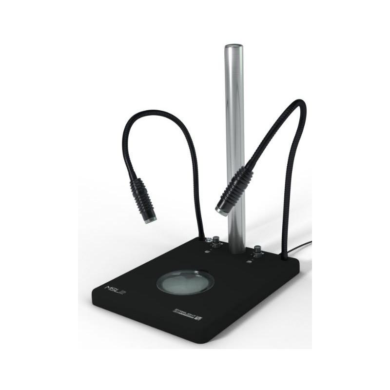StarLight Opto-Electronics Colonna di sostegno MSL2, con illuminazione trasmessa e incidente (senza moduli LED)