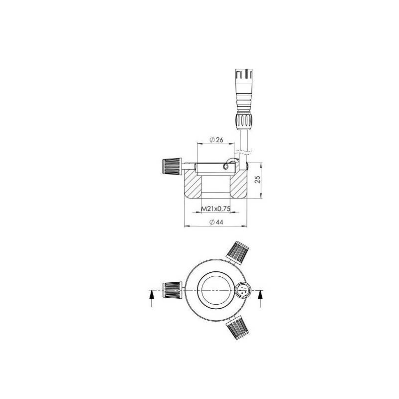 StarLight Opto-Electronics RL1-40 A, amber (590 nm), Ø 26mm