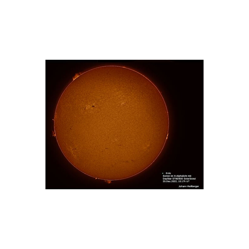 DayStar Telescopio Solare ST 60/930 SolarScout SS60-ds H-Alpha OTA