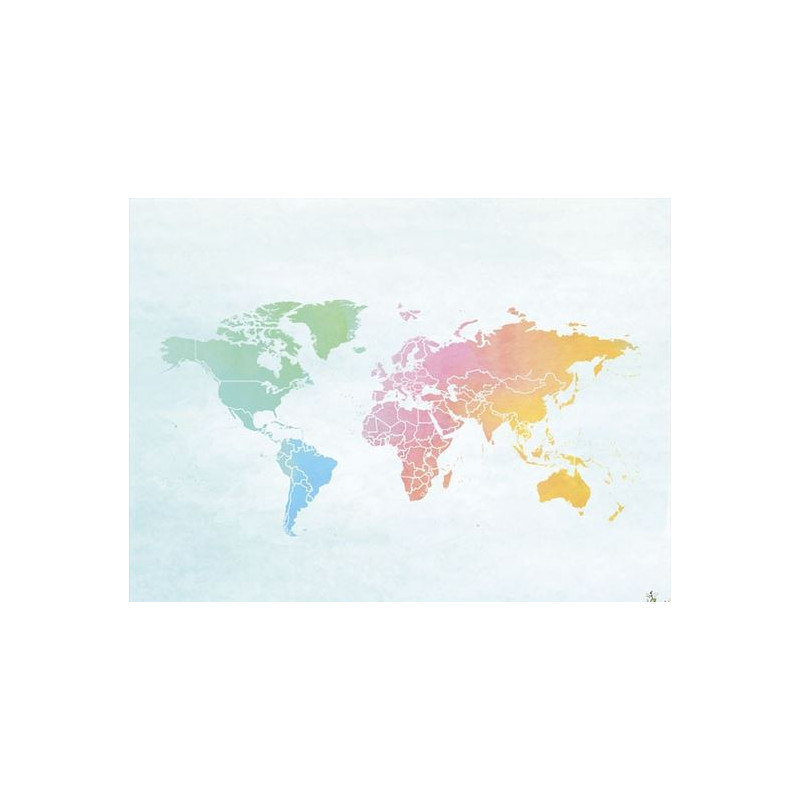 Miss Wood Mappa di Woody Acquerello Splash XL