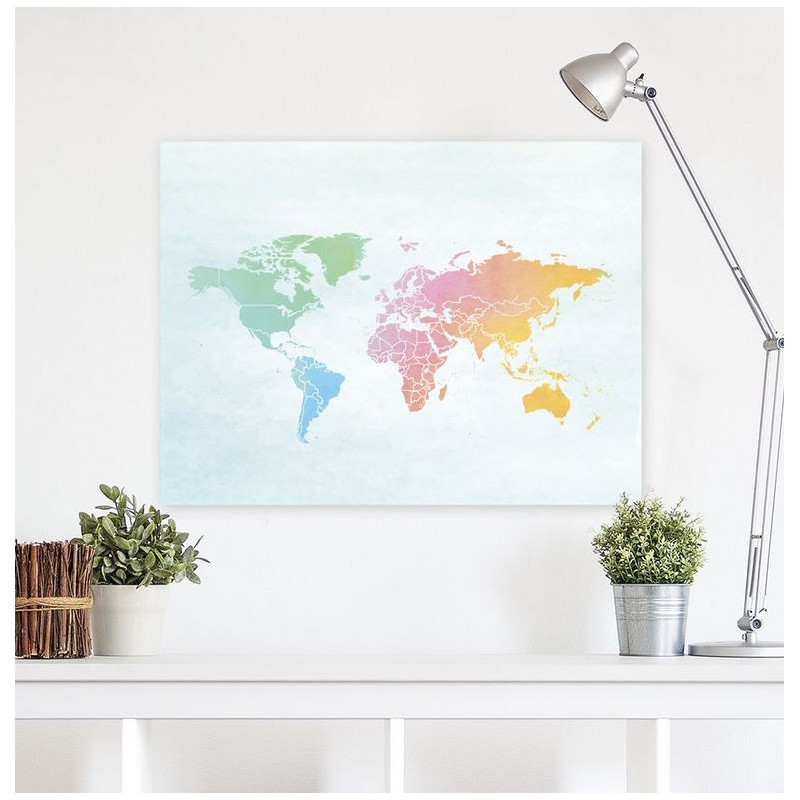 Miss Wood Mappa di Woody Acquerello Splash XL