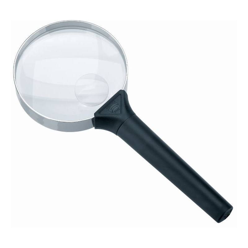 Schweizer Lente di ingrandimento manuale Basic-Line BIFOCUS,  6D/16D;Ø75/Ø20mm, bifocale