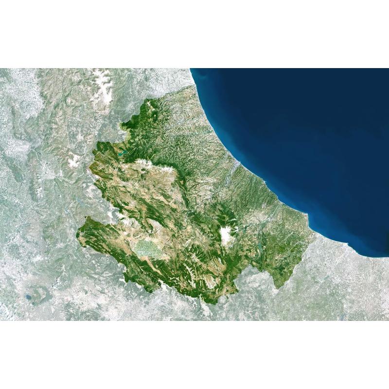 Planet Observer Mappa Regionale Regione Abruzzo