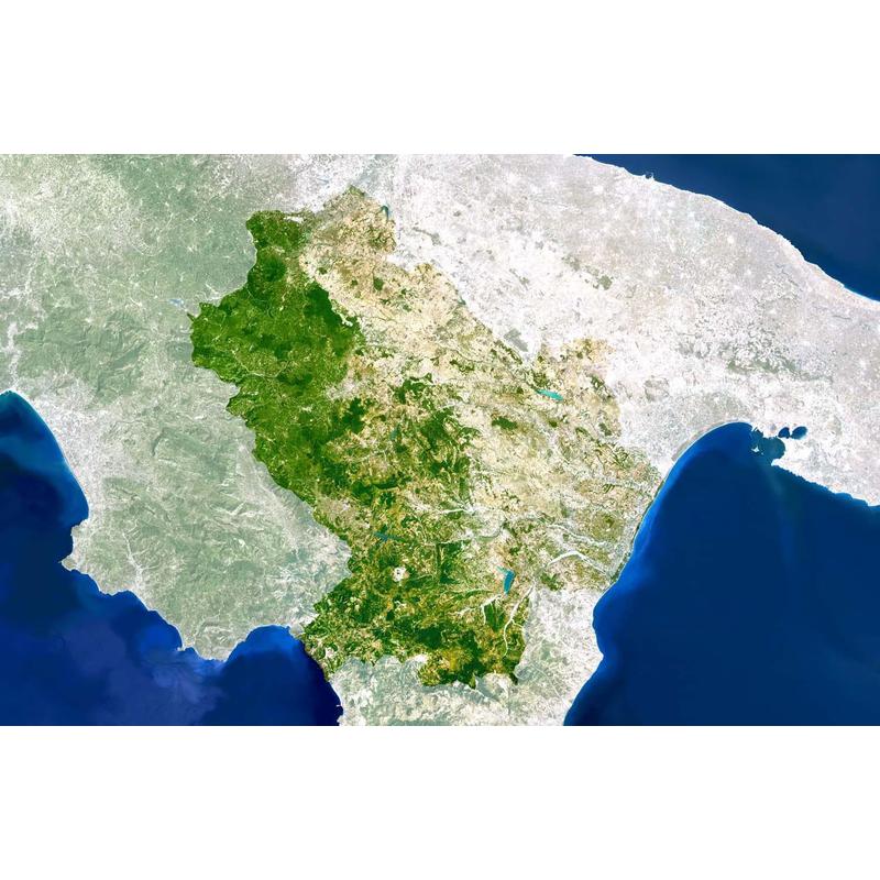 Planet Observer Mappa Regionale Regione Basilicata