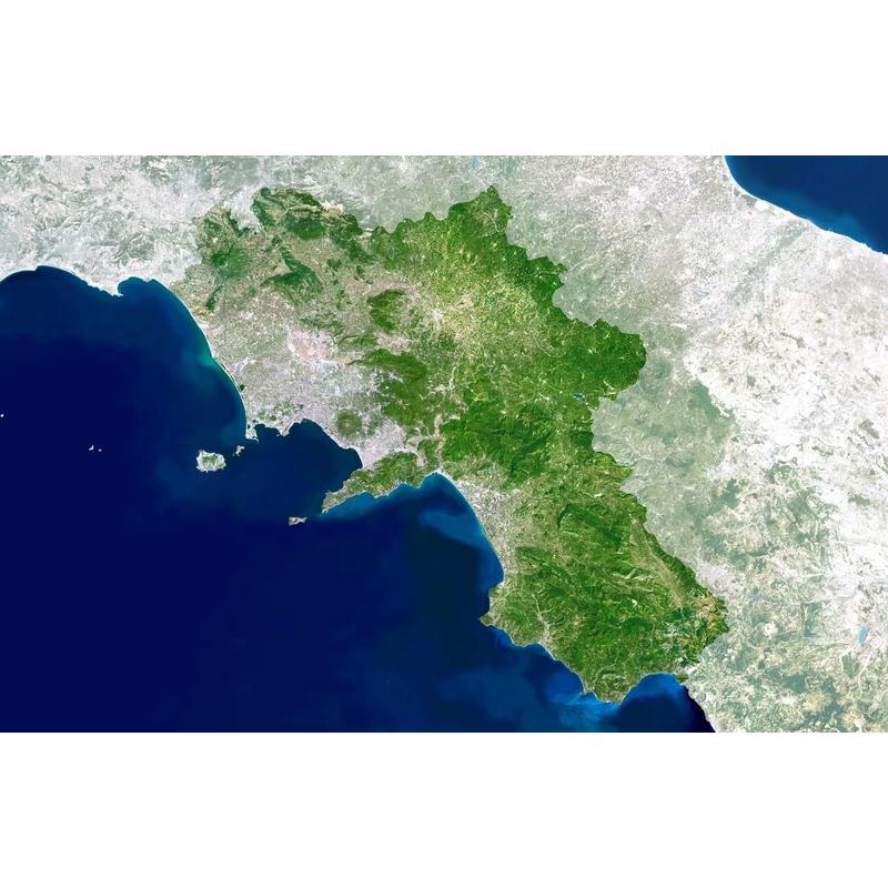 Planet Observer Mappa Regionale Regione Campania
