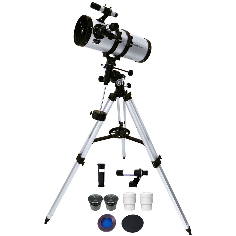 Seben Big Boss 150/1400 EQ3 Telescopio Riflettore Astronomia Cannocchiale