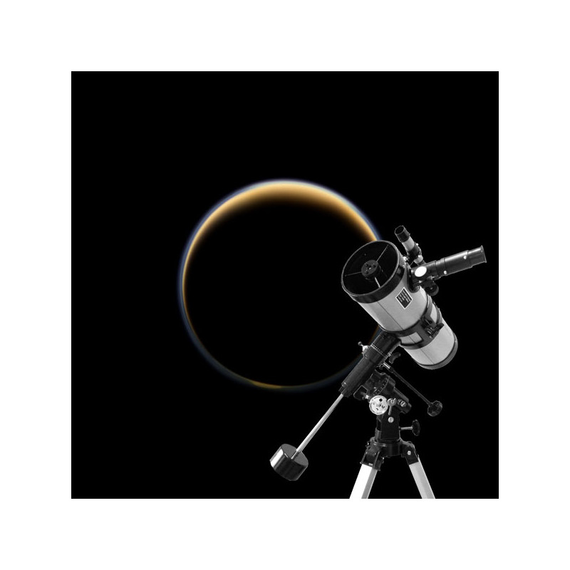 Seben Star Sheriff 114/1000 EQ3 Telescopio Riflettore Astronomia Cannocchiale