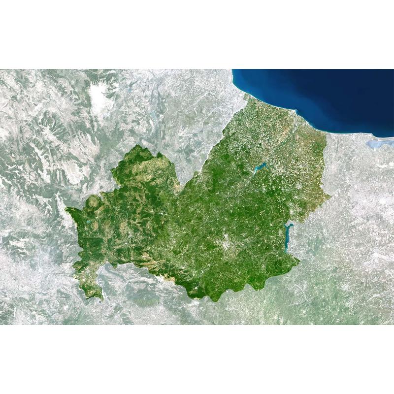 Planet Observer Mappa Regionale Regione Molise