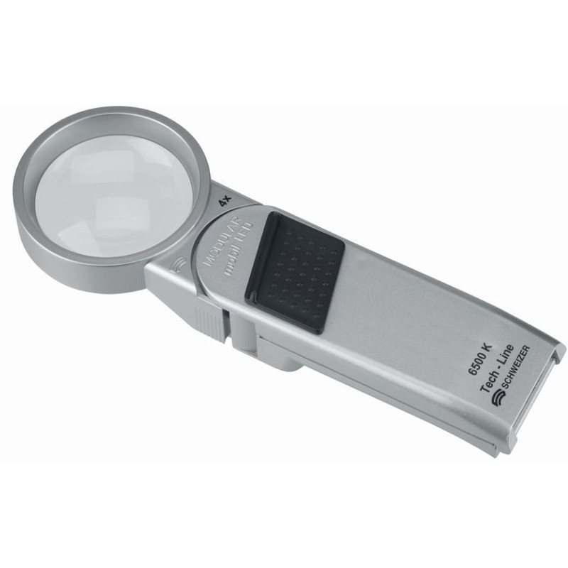 Schweizer Lenti d`Ingrandimento Tech-Line MODULAR 4x/Ø55mm, asferiche, 6500K
