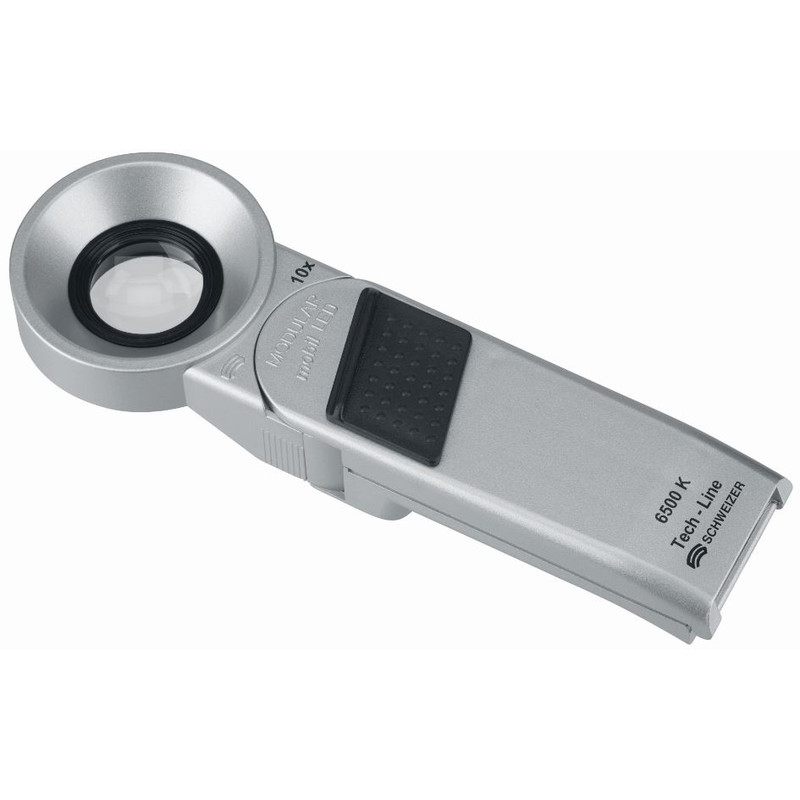 Schweizer Lenti d`Ingrandimento Tech-Line MODULAR 10x/Ø30mm, aplanare, 6500K
