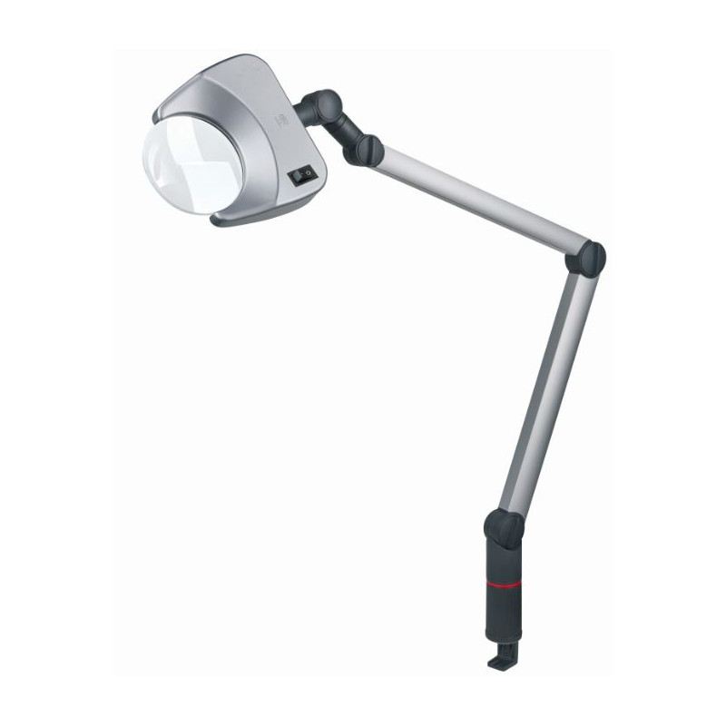 Schweizer Lente d`Ingrandimento Luce di ingrandimento Tech-Line LED 6500K, 2x, Ø120 biconvesso