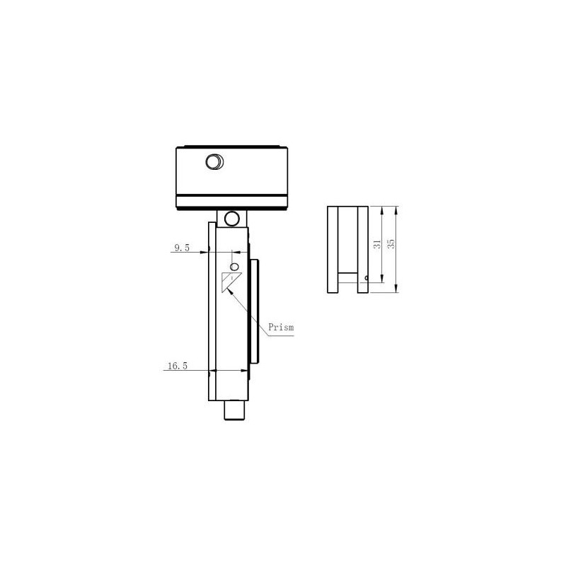 ZWO Guida fuori asse Off-Axis-Guider