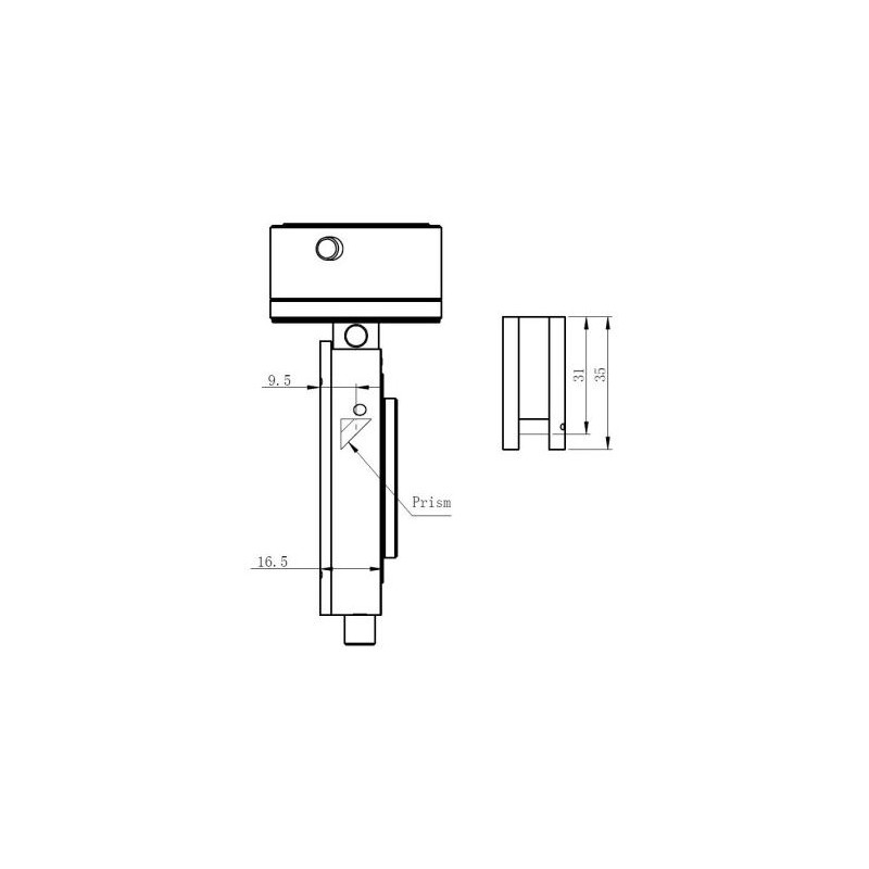 ZWO Guida fuori asse Off-Axis-Guider