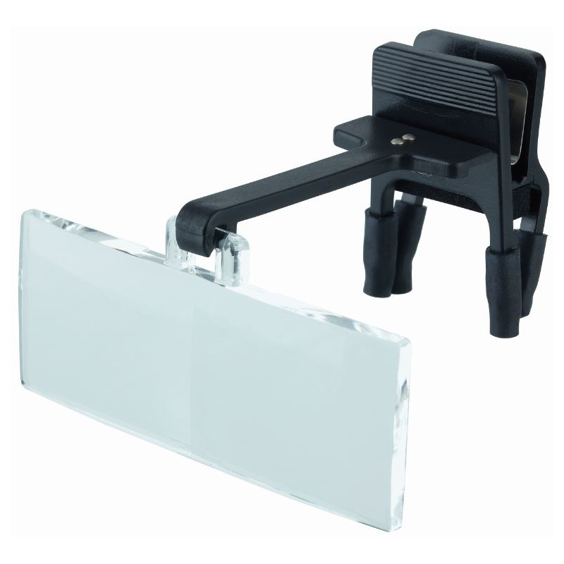 Schweizer Basic-Line RIDO-CLIP con lente, 2,75x, 7D, 125 mm w.d.