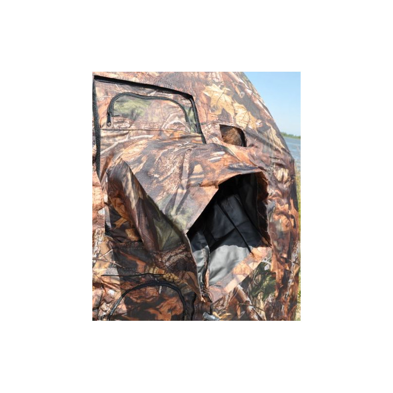 Stealth Gear Dispositivo mimetico per foro di osservazione a forma di tunnel (senza tenda) Copertura estrema per Snoot Hides