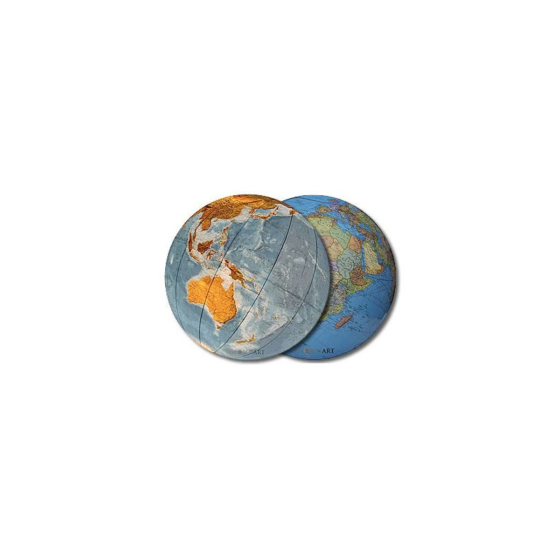 Columbus Globo Duo 30cm OID base pelle nabuk nero