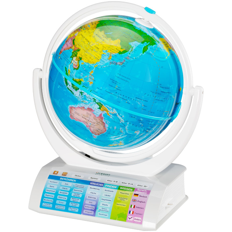 Oregon Scientific Globo per Bambini Smart Globe Explorer V2.0