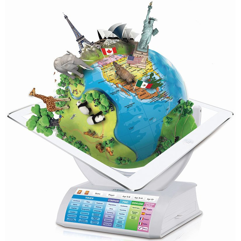 Oregon Scientific Globo per Bambini Smart Globe Explorer V2.0