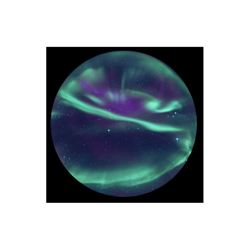 astrial Diapositiva per il Planetario Aurora Borealis Scenic di Sega Homestar