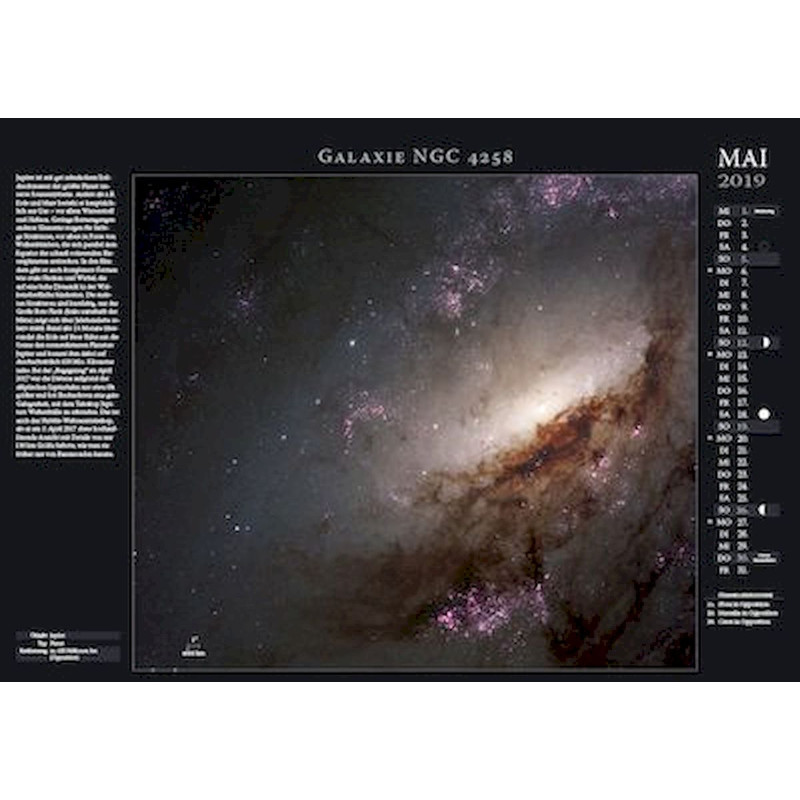 Astronomie-Verlag Weltraum-Kalender 2019