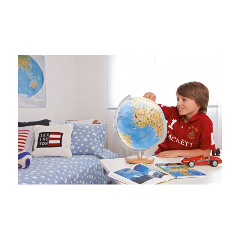 Columbus Globo per Bambini Unsere Erde mit Entdeckerstift 34cm