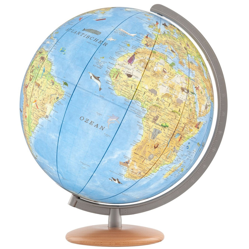 Columbus Globo per Bambini Unsere Erde mit Entdeckerstift 34 cm