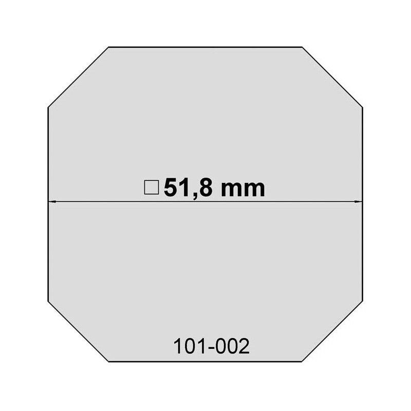 euro EMC Ersatzfolie für Sonnenfilter Größe 1B