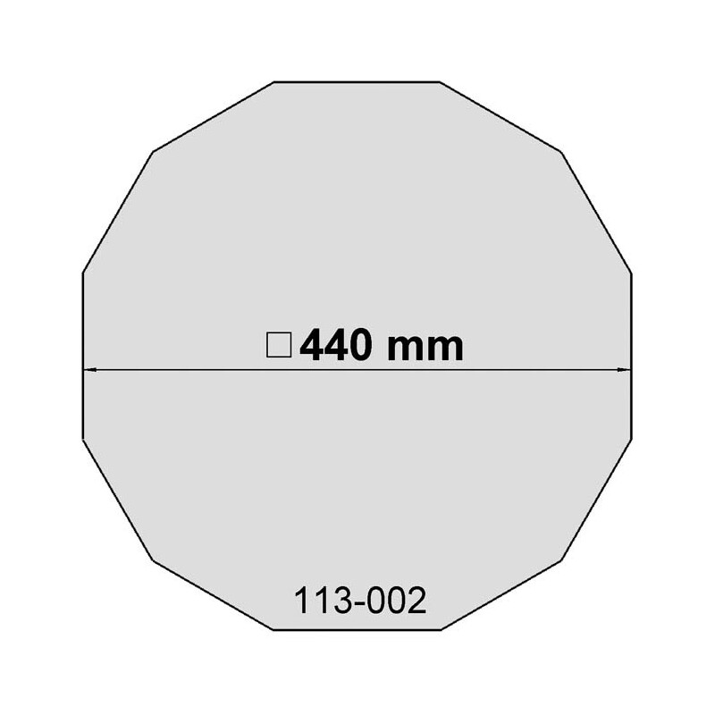 euro EMC Ersatzfolie für Sonnenfilter Größe 13