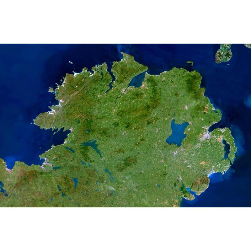 Planet Observer Mappa Regionale Regione dell'Ulster
