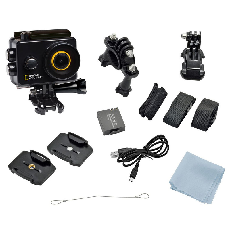National Geographic Fotocamera Full-HD WLAN Action Camera Explorer 2