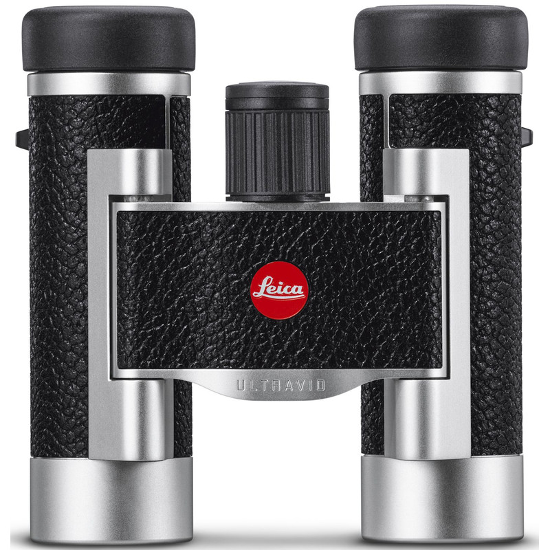 Leica Binocolo Ultravid 8x20 in pelle, argento