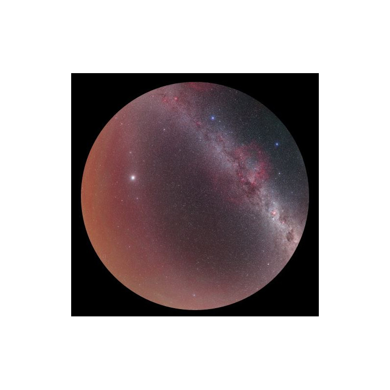 astrial Diapositiva per il Planetario Sega Homestar Il cielo sopra La Silla Scenic