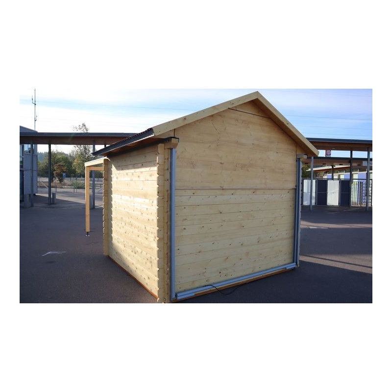 Dome Parts Osservatorio a tetto retrattile GreenLine Mini con protezione in legno
