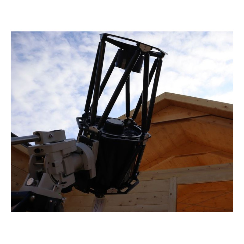 Dome Parts Osservatorio a tetto retrattile GreenLine Mini con protezione in legno