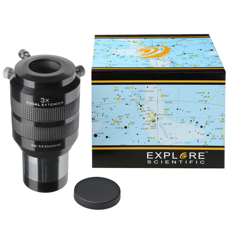 Explore Scientific Lente di Barlow Estensore focale 3x 2"