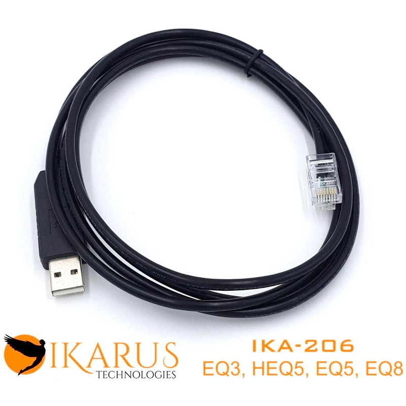 Ikarus Technologies Cavo di collegamento USB per Montature (EQDir  HEQ5,EQ3,EQ8,EQ5)