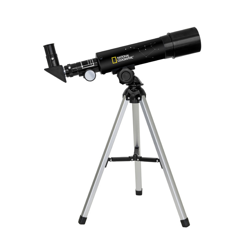 National Geographic Telescopio e Microscopio in Set con Sostegno per Smartphone