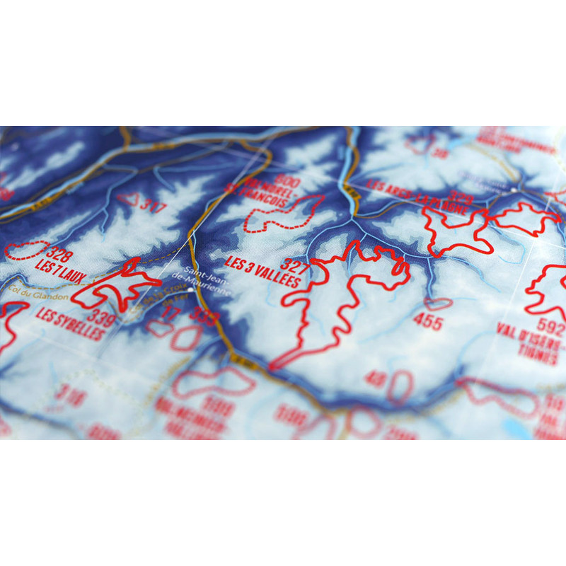 Marmota Maps Mappa alpina 609 aree sciistiche
