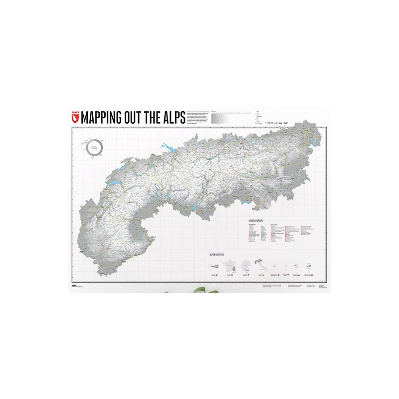 Marmota Maps Mappare le Alpi (Inglese)