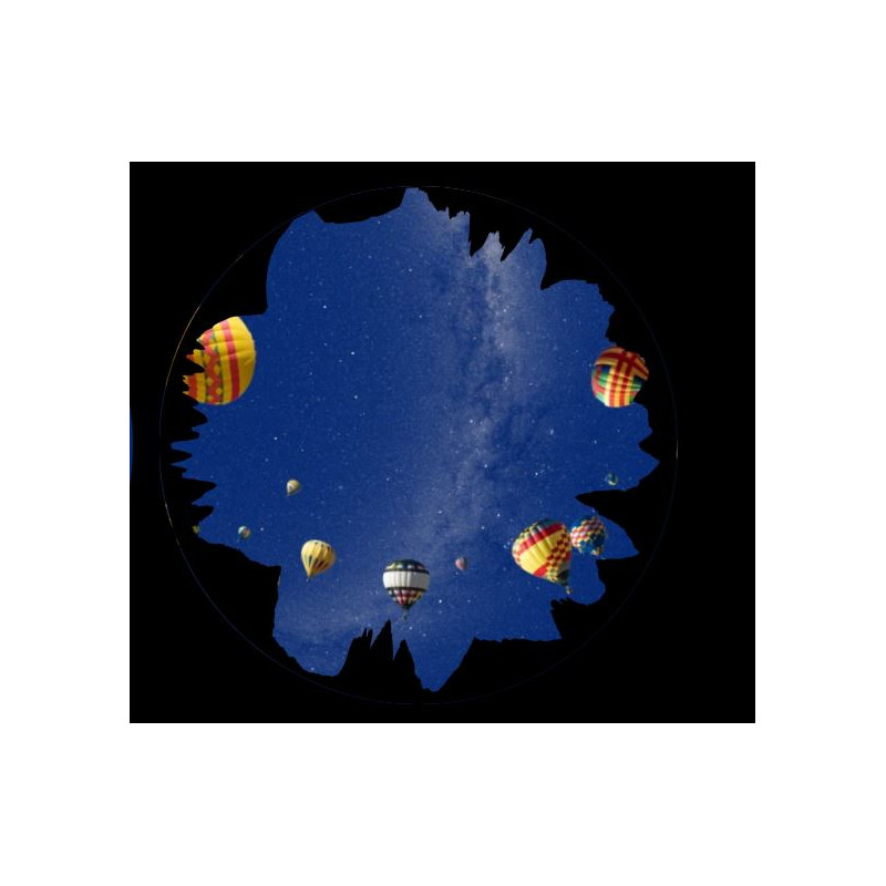 astrial Diapositiva per il Planetario Sega Homestar Mongolfiera Scenic
