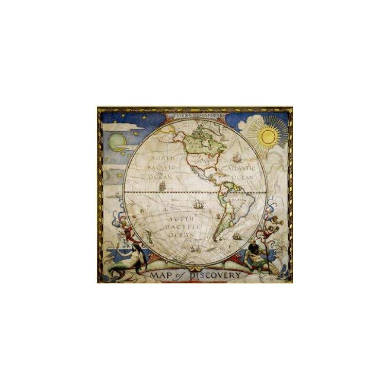 National Geographic Mappa dell'esploratore - Emisfero occidentale