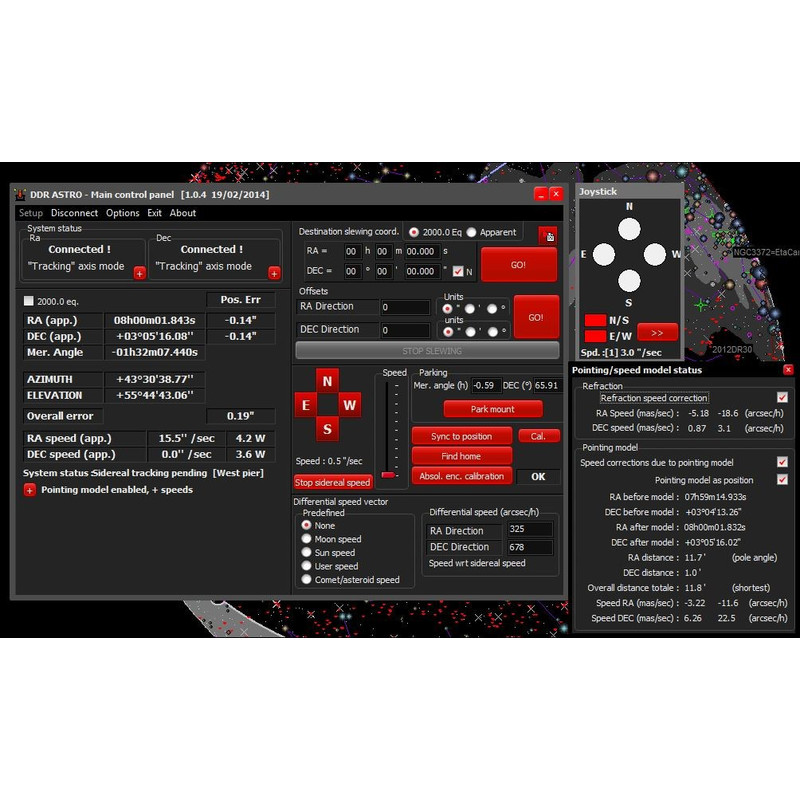 Alcor-System Montatura Direct Drive Nova 120