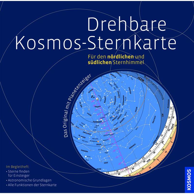 Kosmos Verlag Carta stellare Kosmos girevole