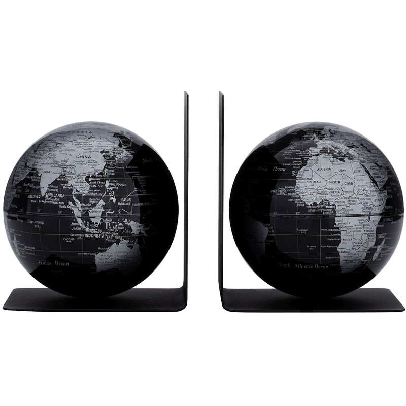 TROIKA Globo BookGlobe Black 13 cm