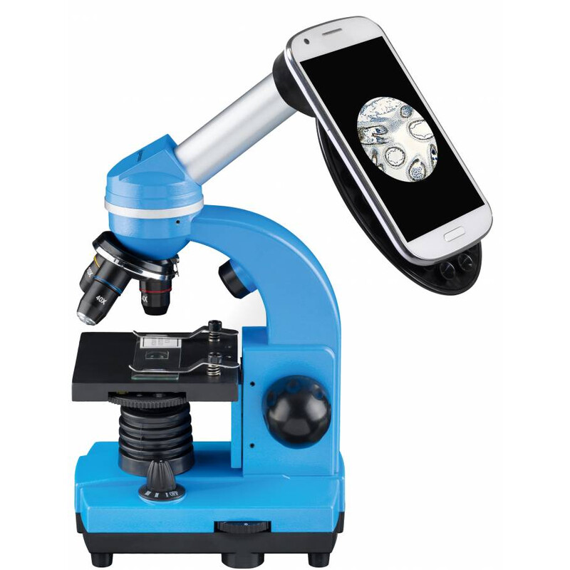 Bresser Junior Microscopio Biolux SEL azzurro